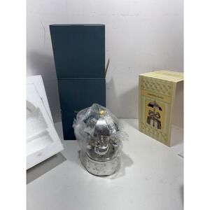 Reed & Barton Silver Something Duckie Carousel Ducks Musical Works Mint Conditio